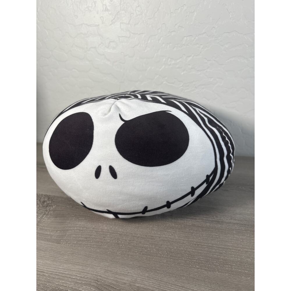 Nightmare Before Christmas 12" Jack Skellington Head Pillow Plushie Halloween